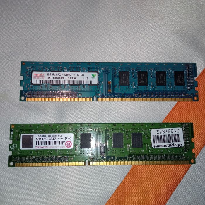 оперативка DDR3 1GB