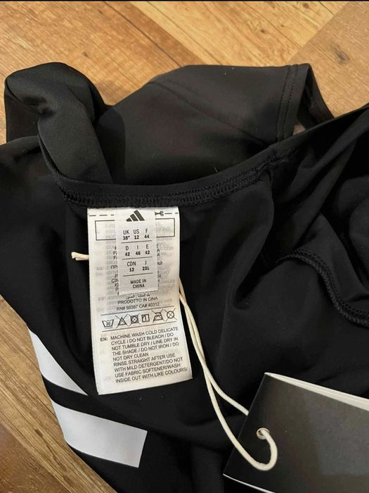 Strój kąpielowy jednoczęściowy Adidas r.M -38