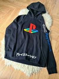 Bluza z licencją PlayStation M 170 176 czarna sportowa z kapturem