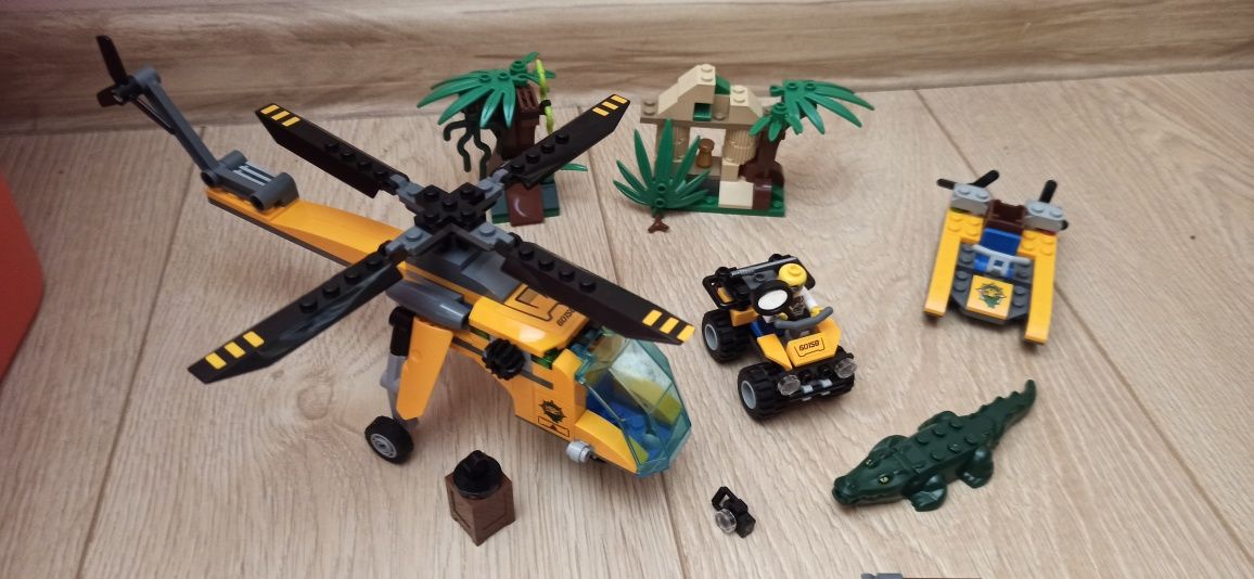 Lego City Jungle zestawy - 60157, 60158