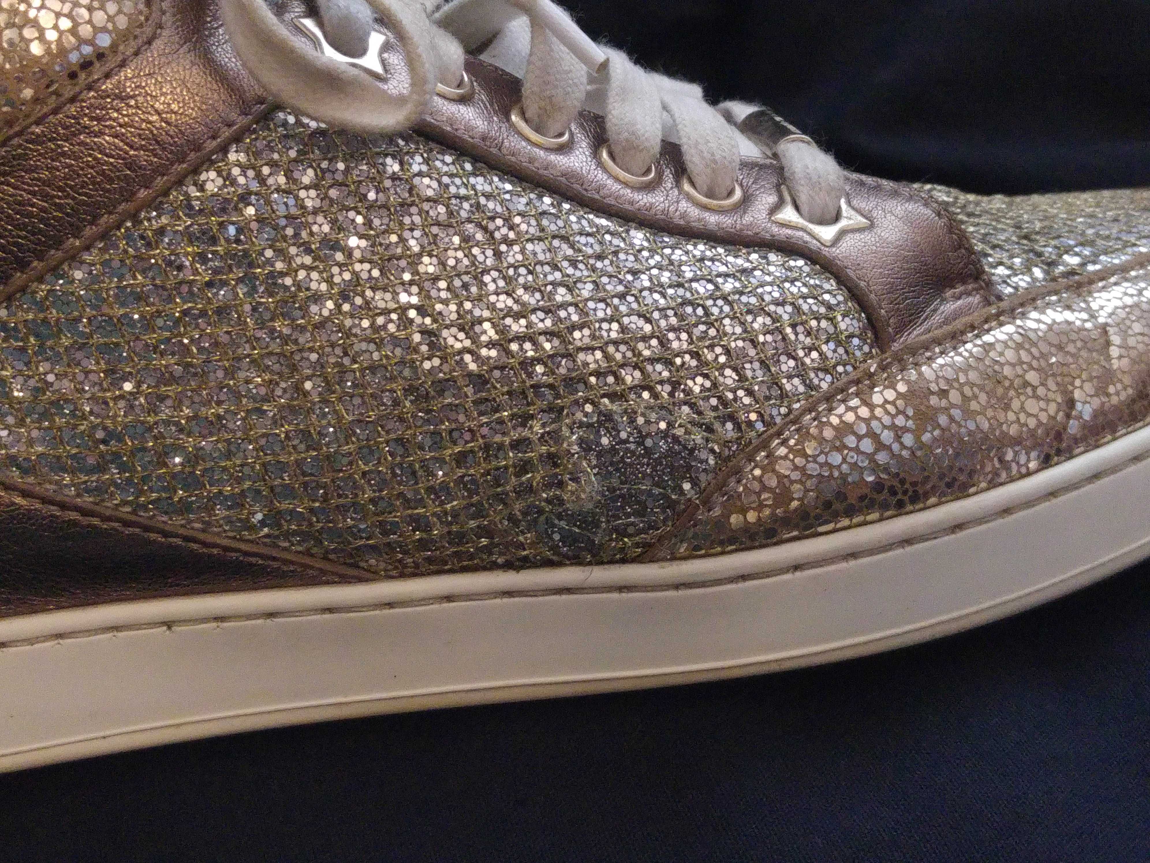Buty sportowe skórzane damskie Jimmy Choo - OKAZJA