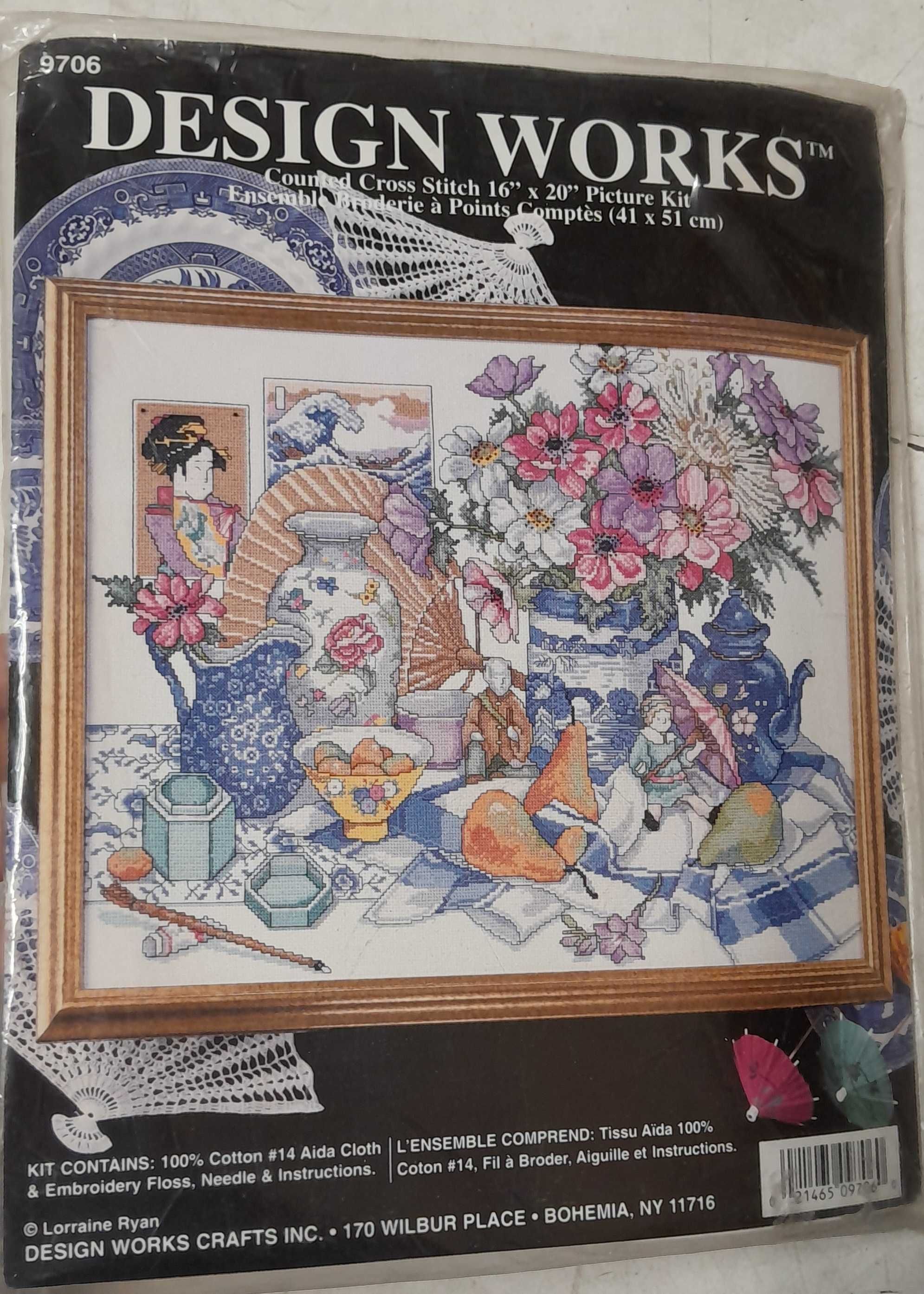 Набір для вишивання DESIGN WORKS 9706 "East meets west".