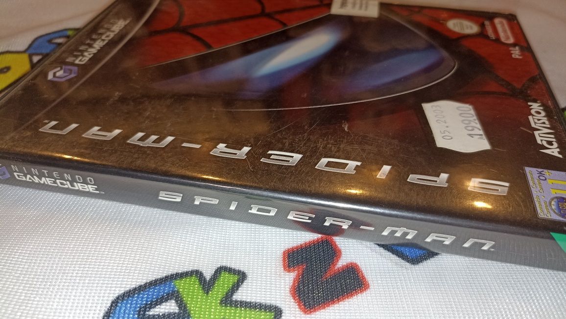 Spider-Man Nintendo Game Cube super stan płyta 9,5/10