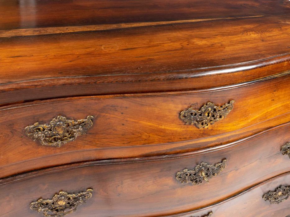 Cómoda Gavetas Rara Pau Santo D . José, Século XVIII