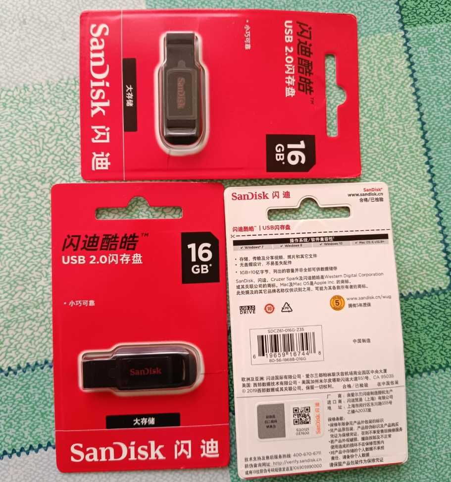 Флешка SanDisk USB 16GB CZ61
