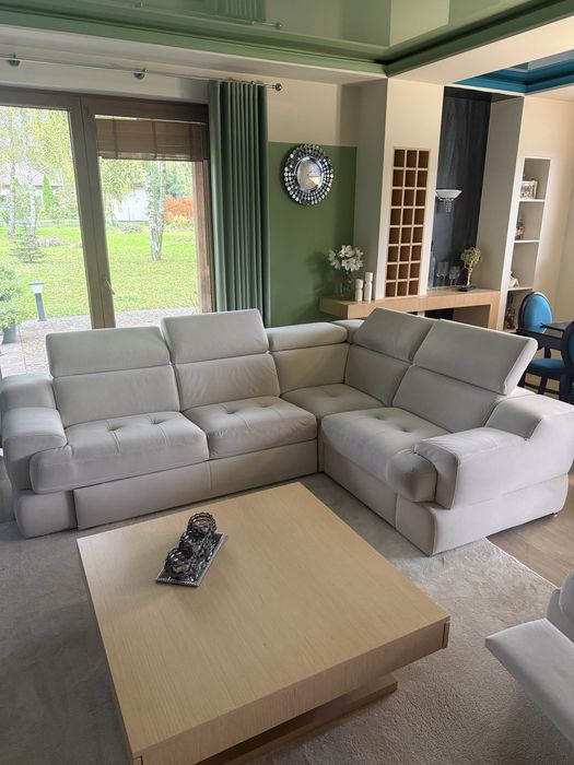 Kanapa narożna Gala + fotel relaksacyjny