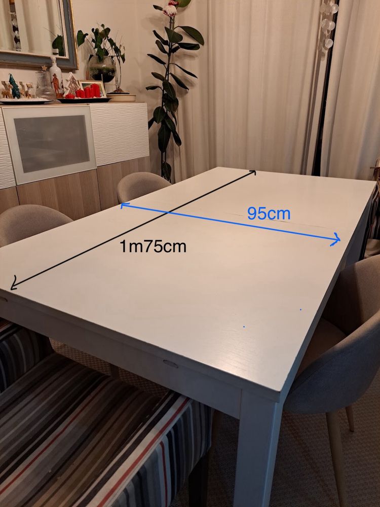 Mesa Ikea extensivel BJURSTA