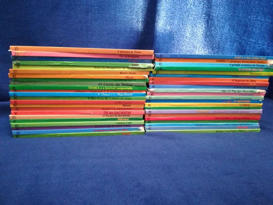 Colecçao Livros Infantis Disney - 45 livros