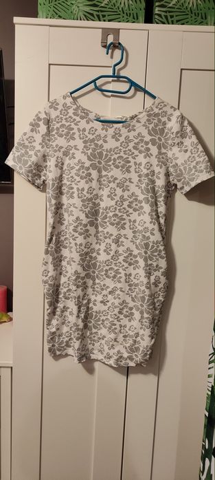 Sukienka bawełniana dresowa