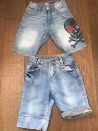 spodenki jeansowe Zara, H&M rozmiar 110