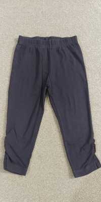 Granatowe legginsy 3/4 Dunnes r. 104