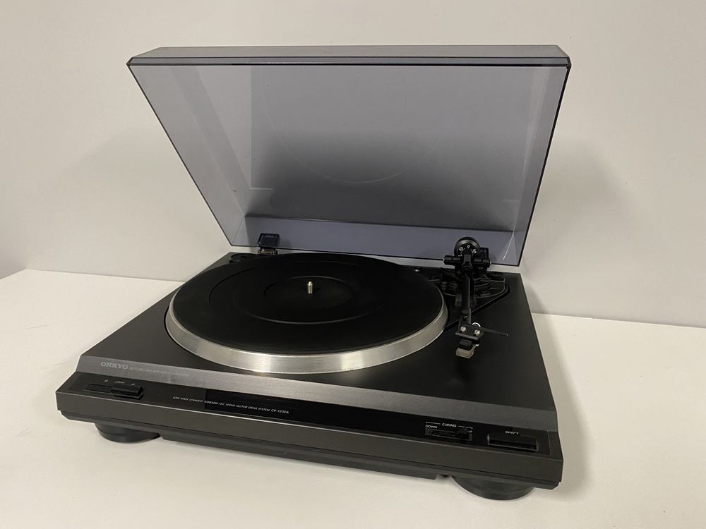 Gramofon Onkyo CP-1200A - vintage, super stan, nowa igła