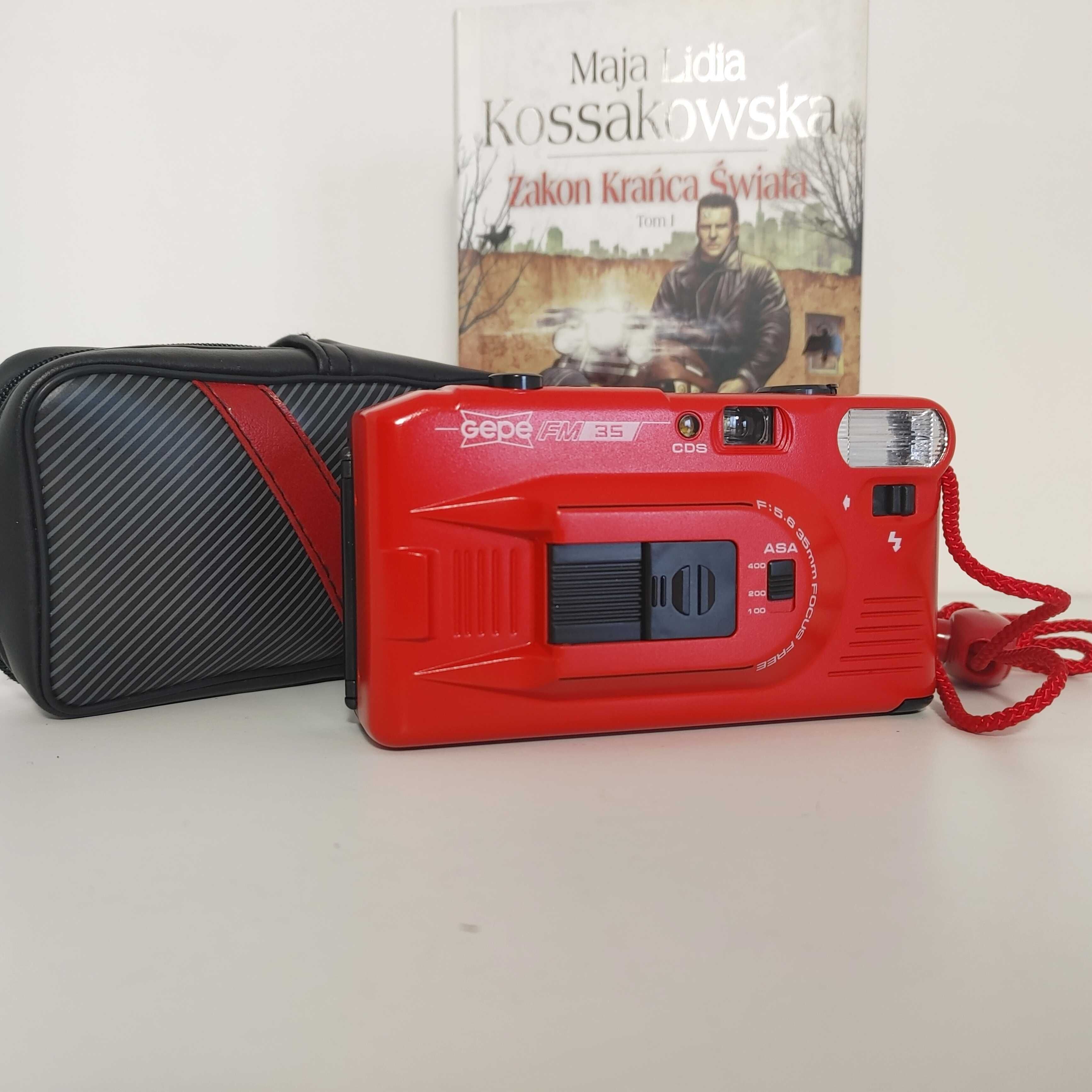 Angielski analogowy fotograficzny aparat kompaktowy GEPE FM35 1987 rok