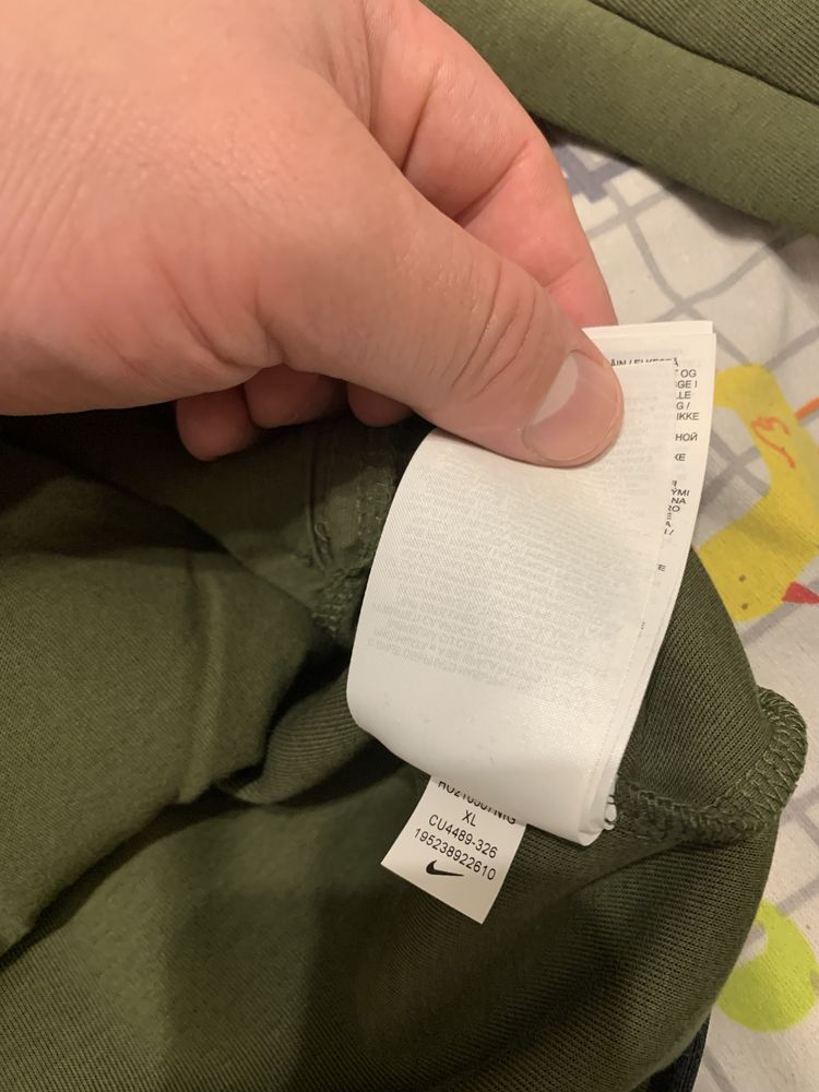 Кофта зип худи Nike Tech Fleece