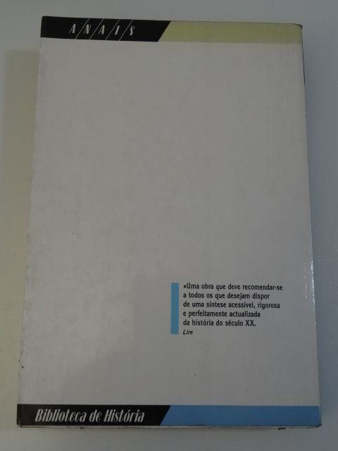 História do Século XX de Bérnard Droz - 4 Volumes