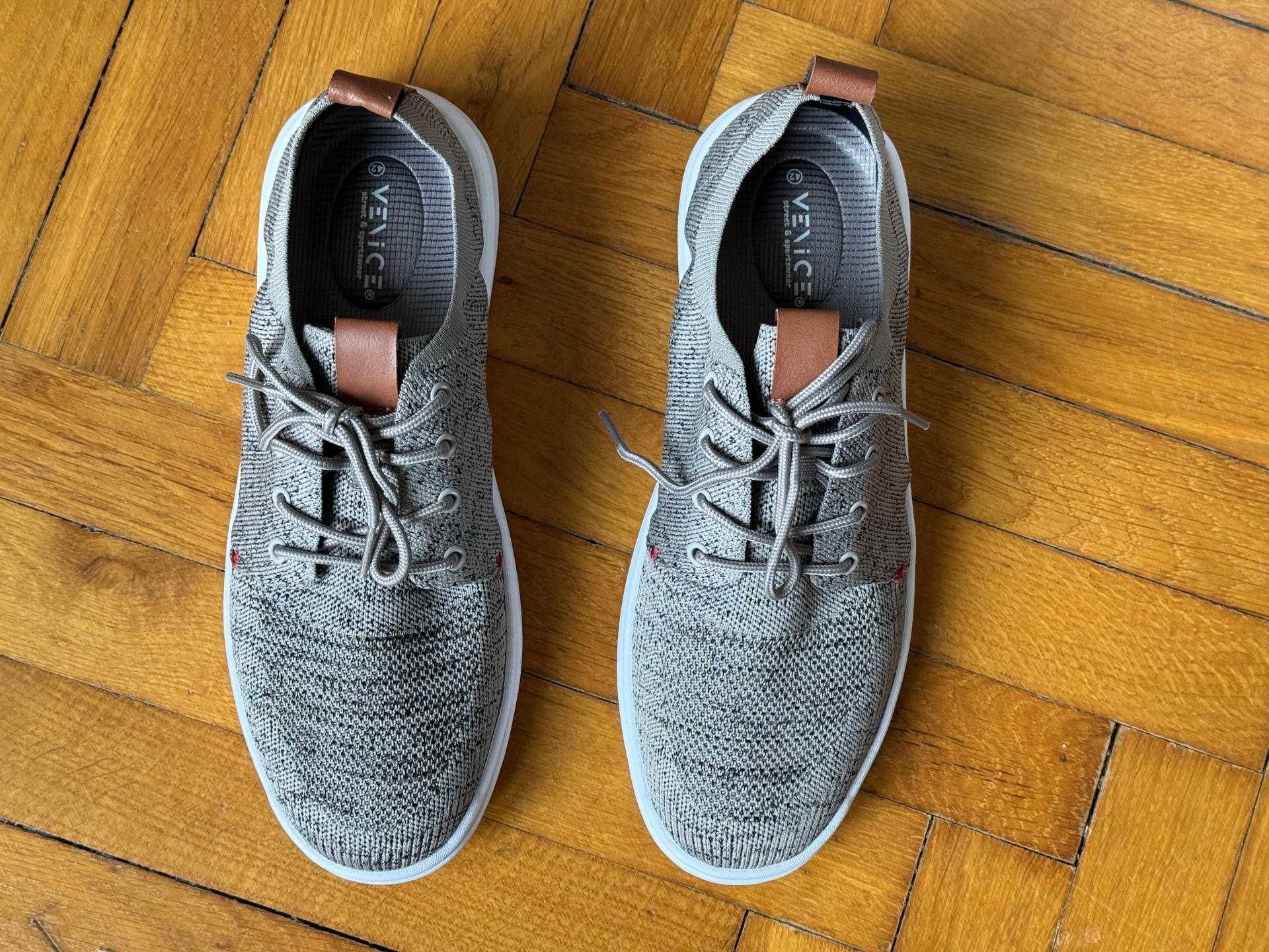 Trampki Sneakersy Nowe buty Deichmann męskie szare Venice