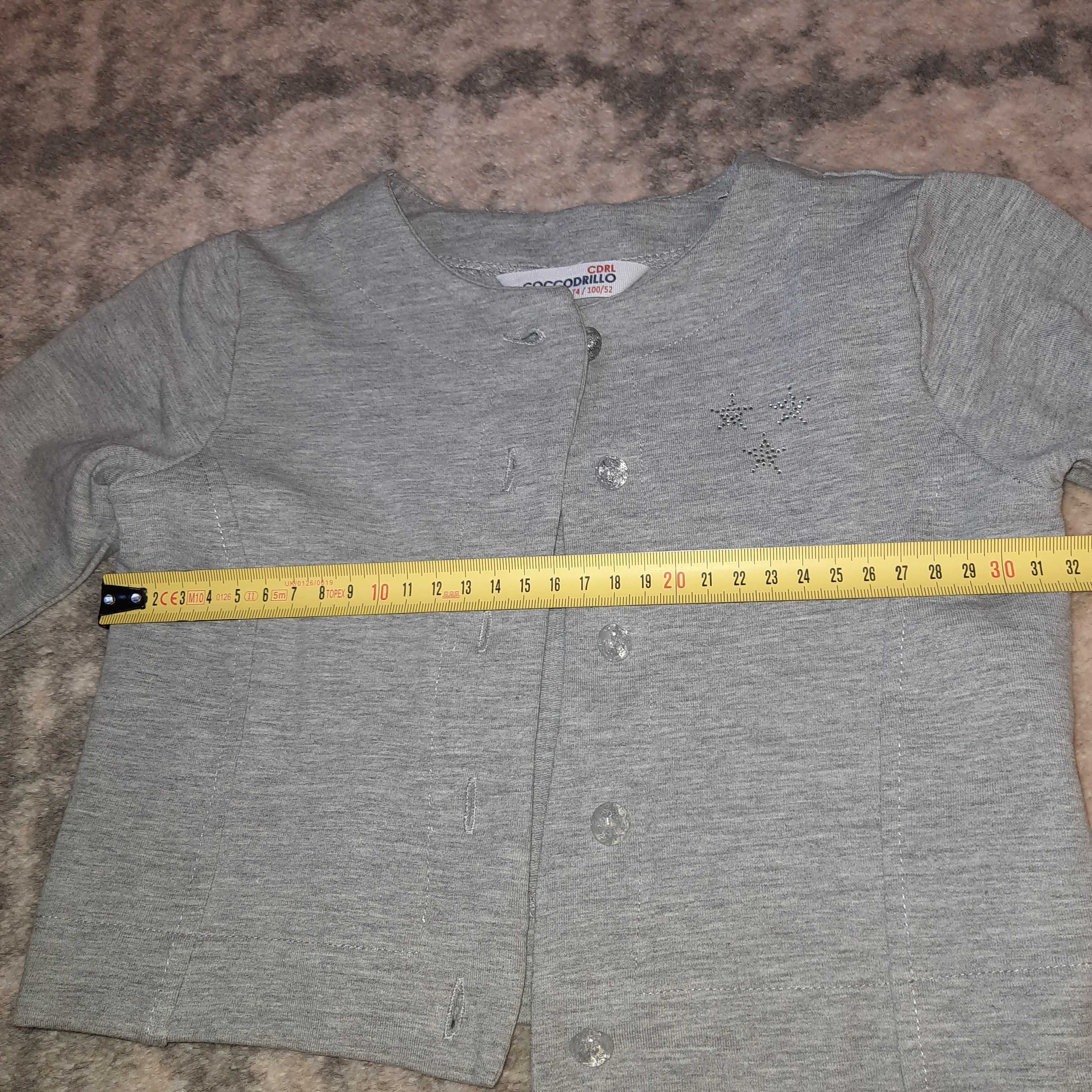 Bluza bolerko Coccodrillo, stan idealny, rozmiar 104.