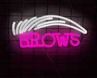 Neon LED Brows Dla stylistki brwi