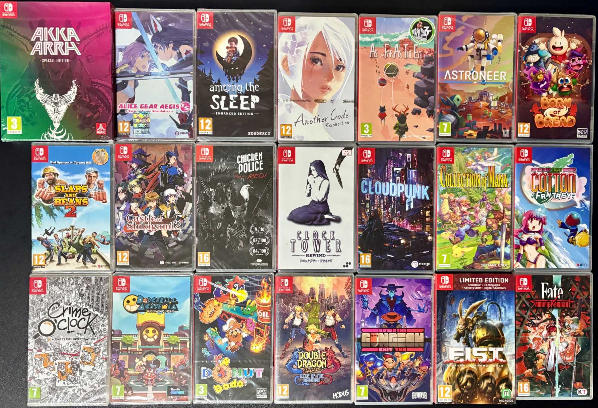JOGOS Nintendo Switch (Novos e Selados) | Portes Grátis | (à unidade)