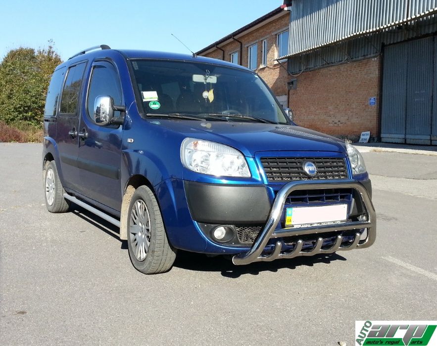 Рейлинги=Кенгурятники для =FIAT= DOBLO 2001-2010 / 2010+