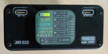 Павербанк powerbank JNS S22 25Ah 550W змінні батареї 21700 PD3.1 SVOOC