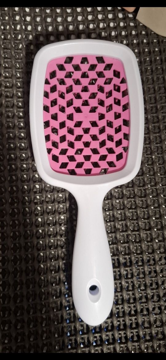 Szczotka do włosów Janeke nowa różowo biała
Superbrush