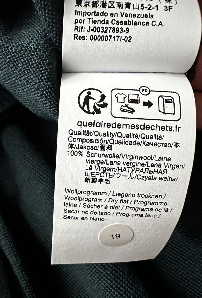 Sweter z golfem Hugo Boss 100% wełna M nowy z metką!