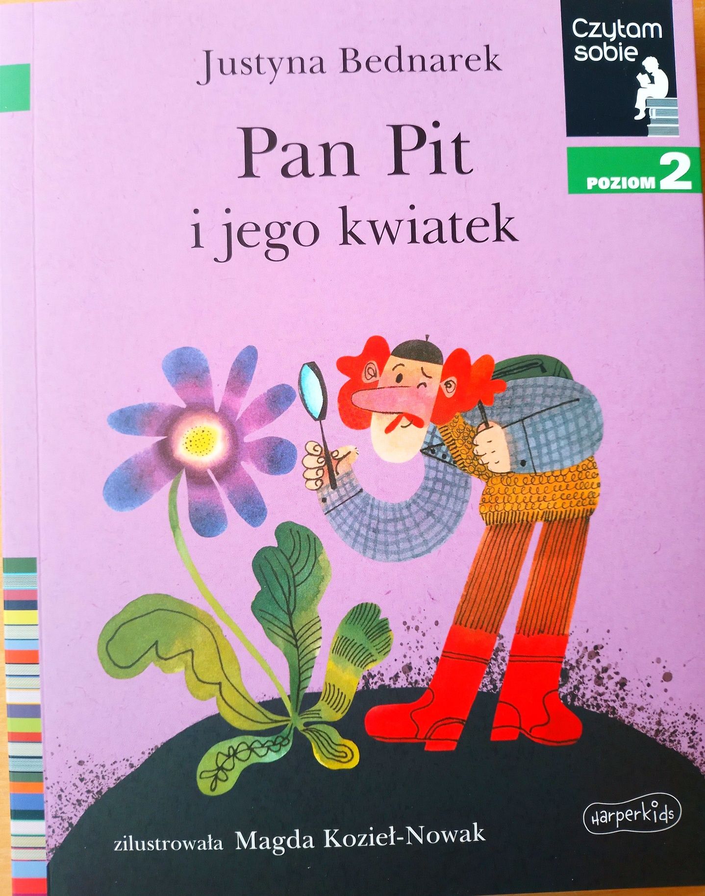 Justyna Bednarek Pan Pit i jego kwiatek Czytam sobie poziom 2