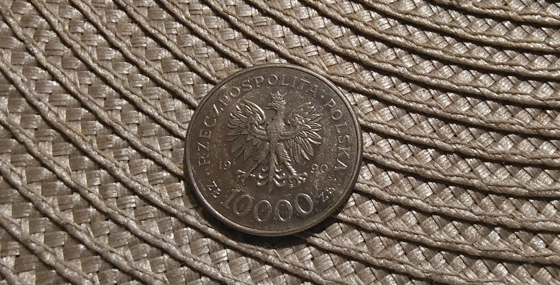 Moneta 10000zl Solidarność