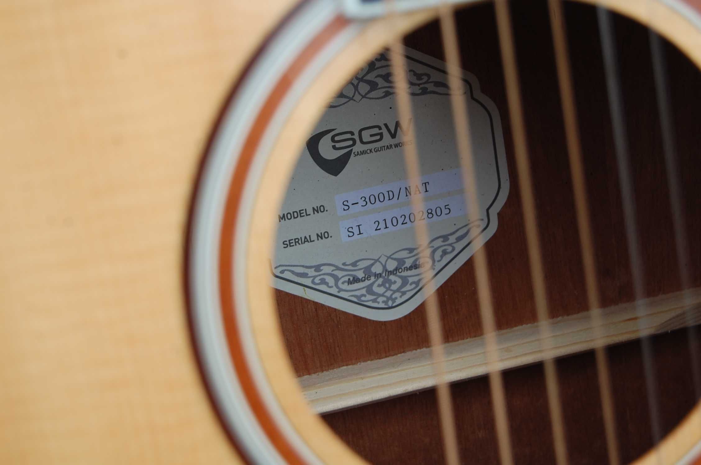 Gitara akustyczna / Samick Samick SGW S-300D/NAT + Mega Akcesoria