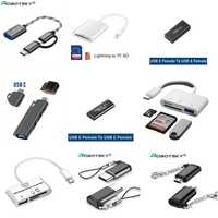 Переходники, кабеля, зарядки QC3, QC4, PD, микро USB, Type-С