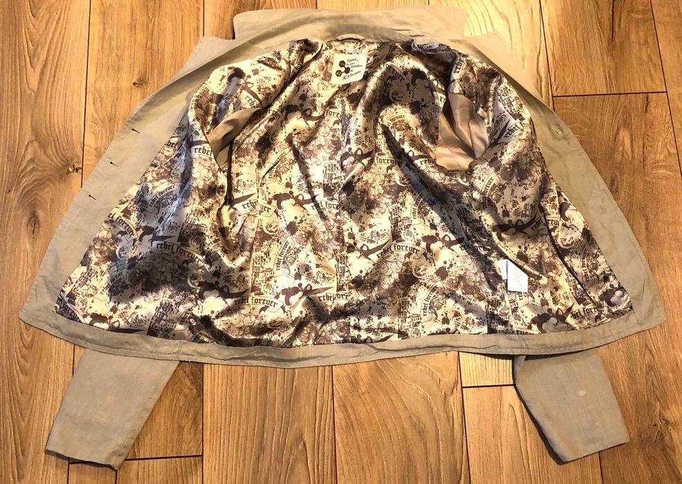 Żakiet damski lniany r.42 kremowy 55zł