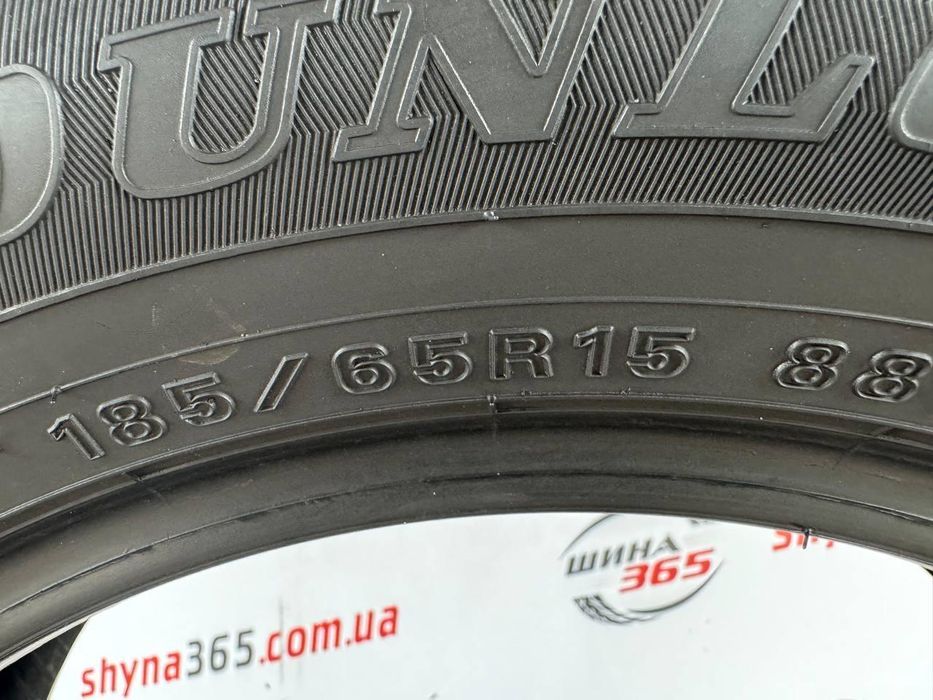185/65 r15 dunlop winter maxx wm02 7mm шини бу зима