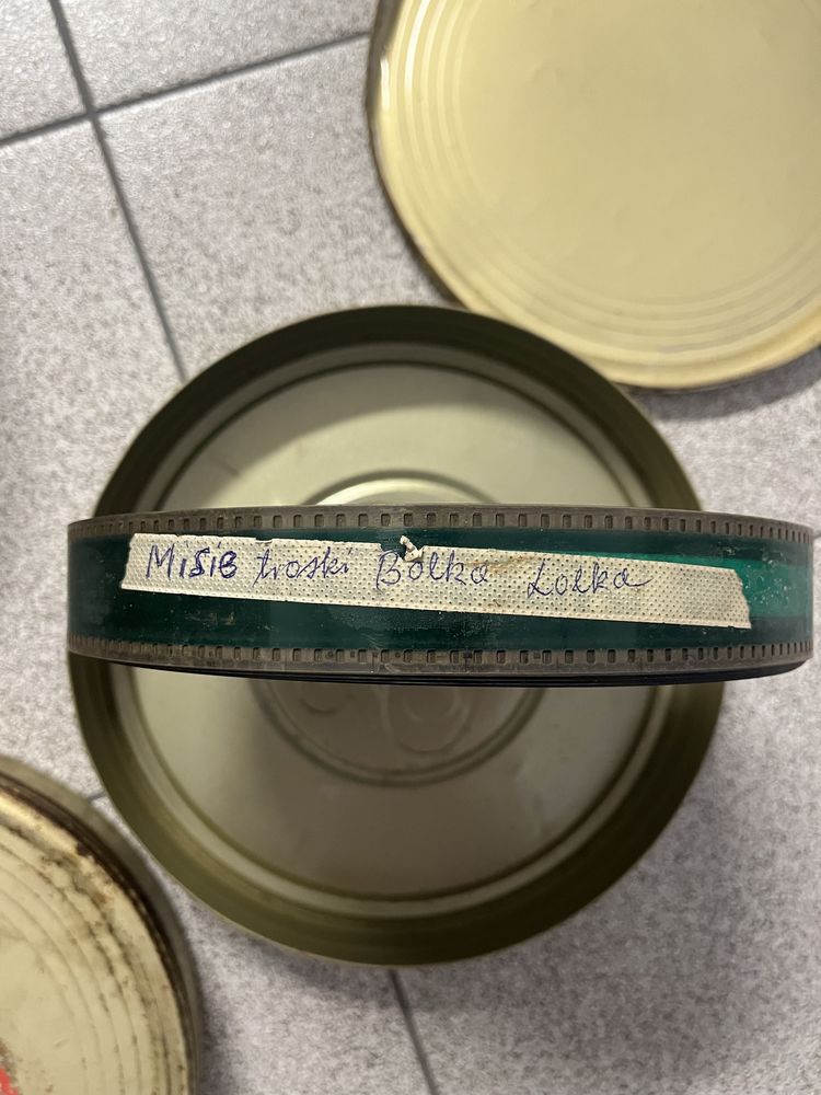 Filmy, bajki stare na projektor 35mm i 16mm, szpule