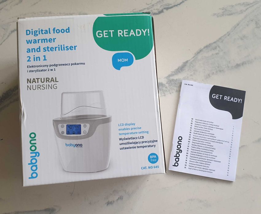 2w1 BabyOno sterylizator i podgrzewacz