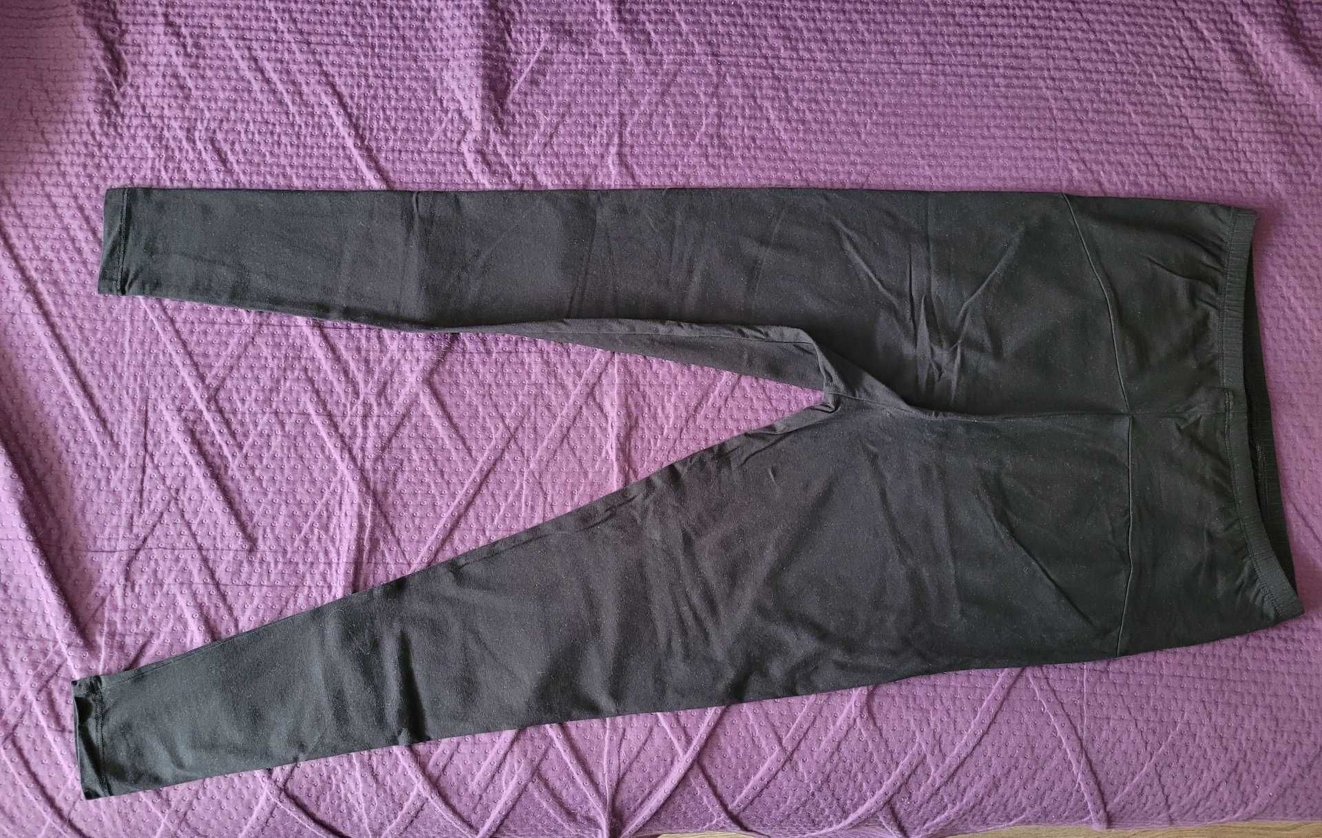 Getry, spodnie ciążowe, czarne, seria Yessica od C&A, rozmiar M