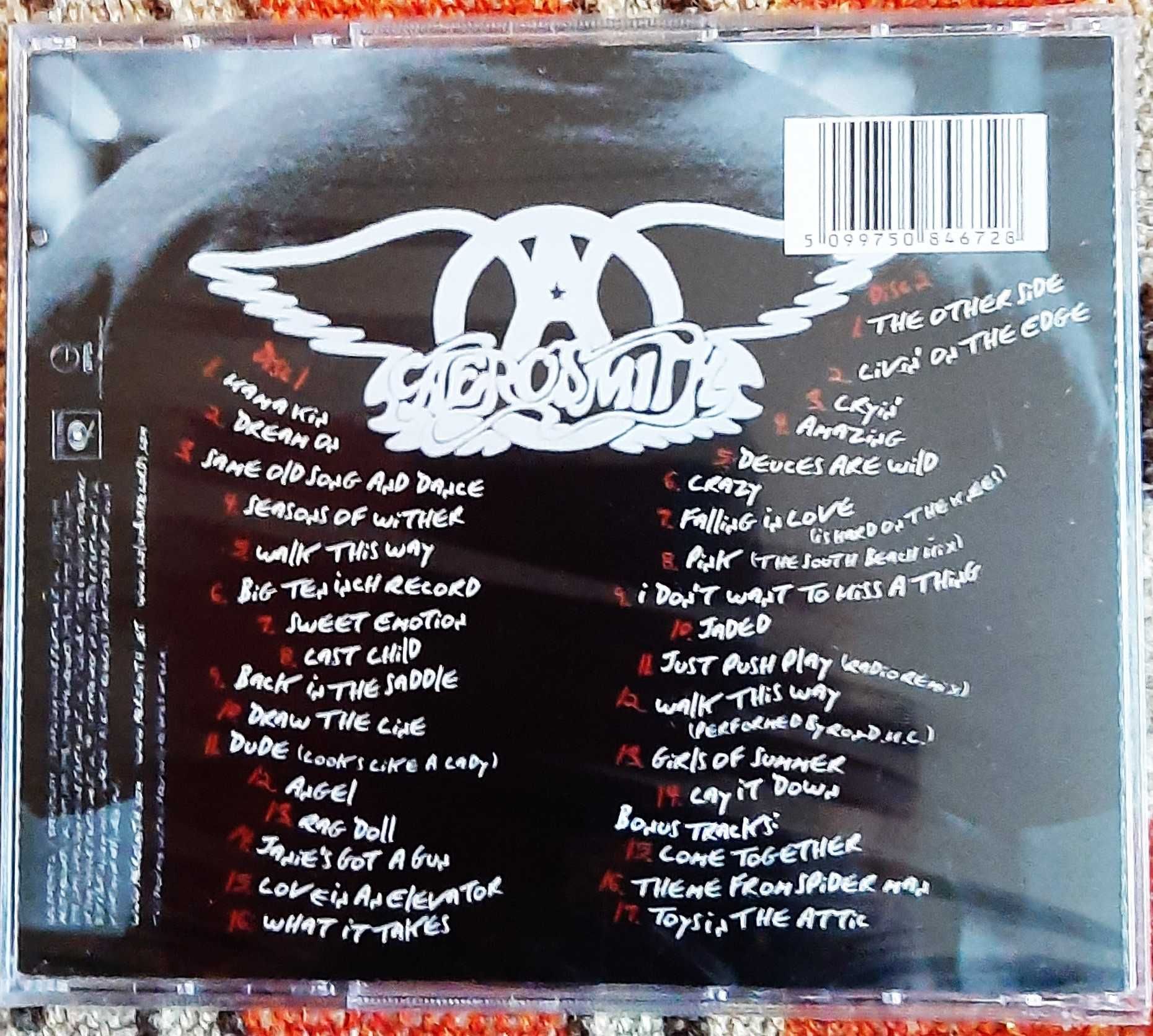 Super Podwójny Album CD Zespołu  AEROSMITH - O Yeah Ultimate 2XCD