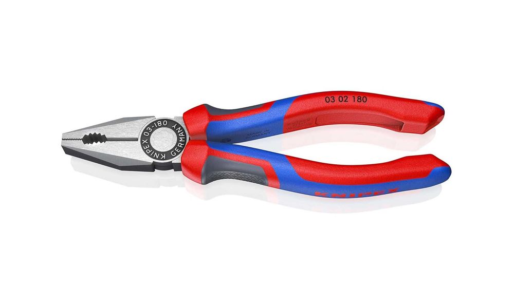 KNIPEX szczypce uniwersalne fosforanowane 180mm nowy komplet gwarancja