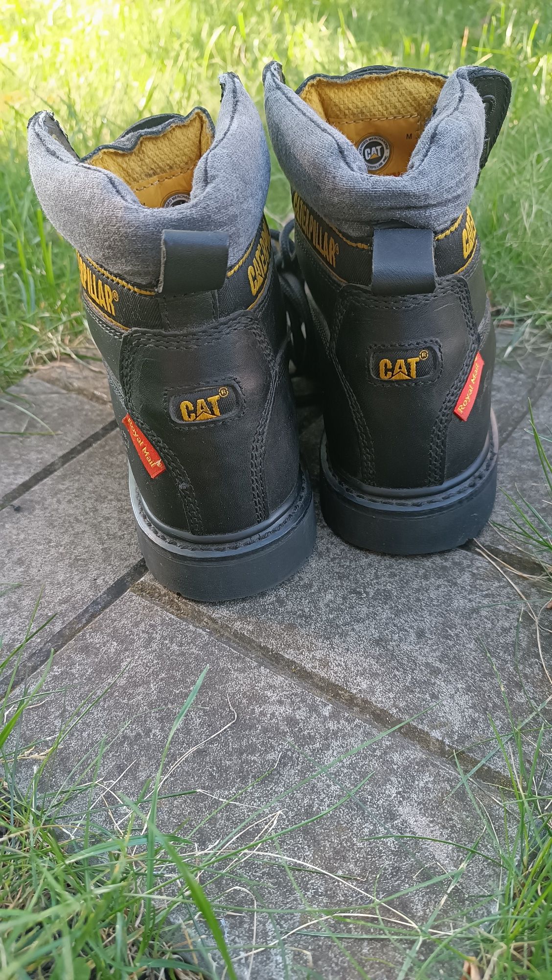 Чоловічі шкіряні ботинки cat caterpillar