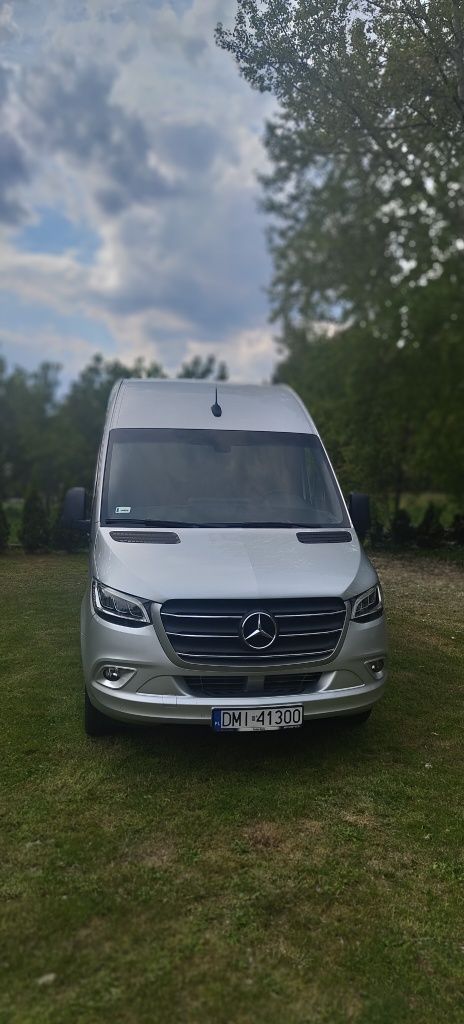 Mercedes Sprinter 319 3.0 V6 Maxi Salon Polska FV 23% cena netto