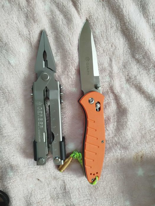 Multitool Gerber MP600 ProScout i nowy folder Ganzo