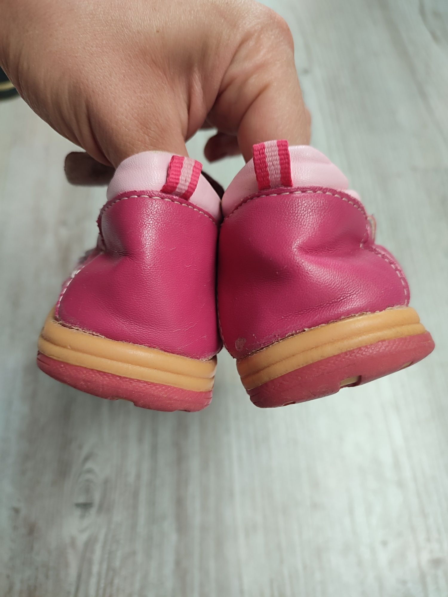Acris 25 sandały dziewczęce różowe buty półbuty lato kwiatek