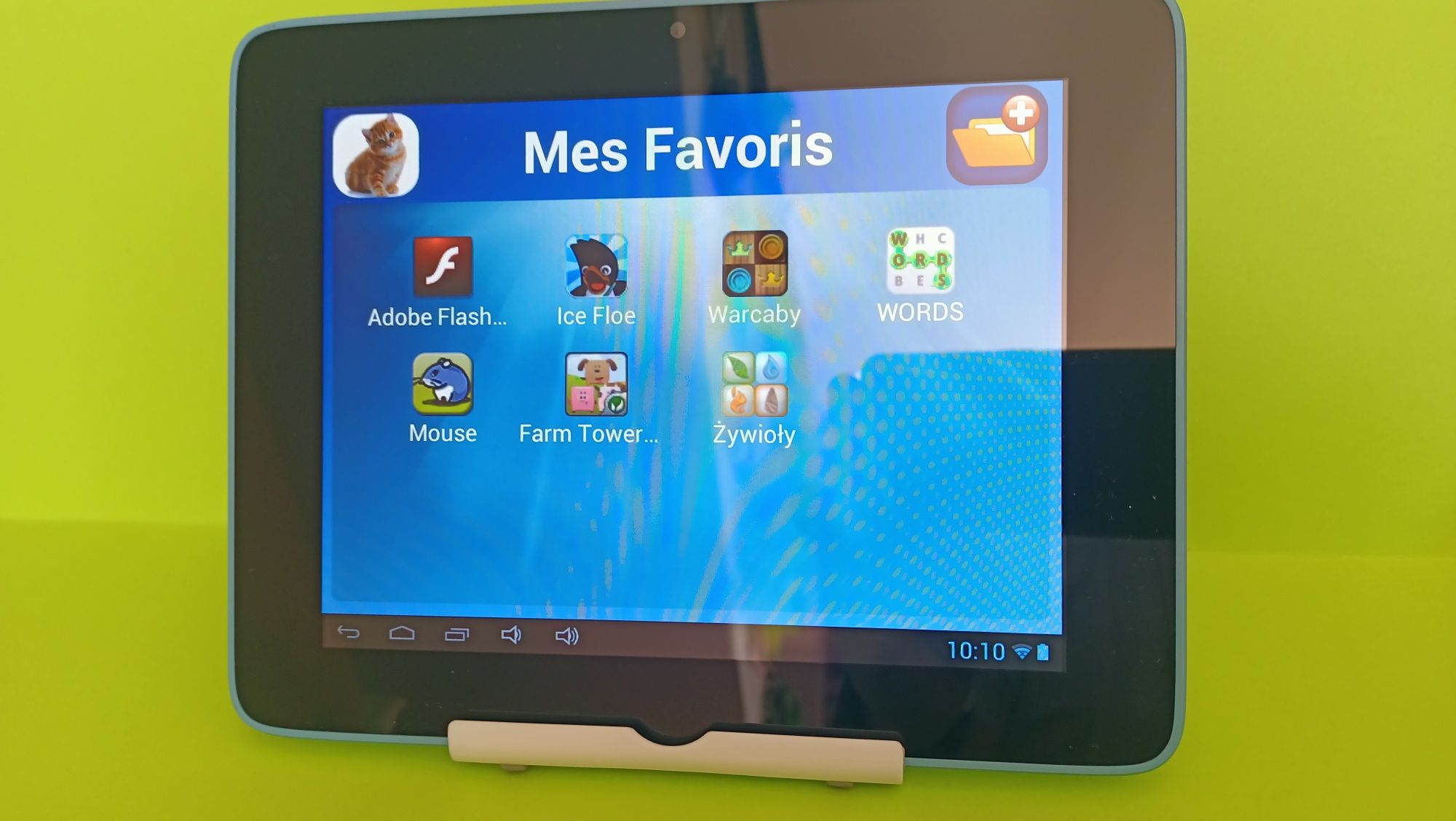 Tablet  10'' z wbudowanymi grami, lexibook