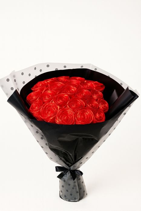 Букети з атласної стрічки