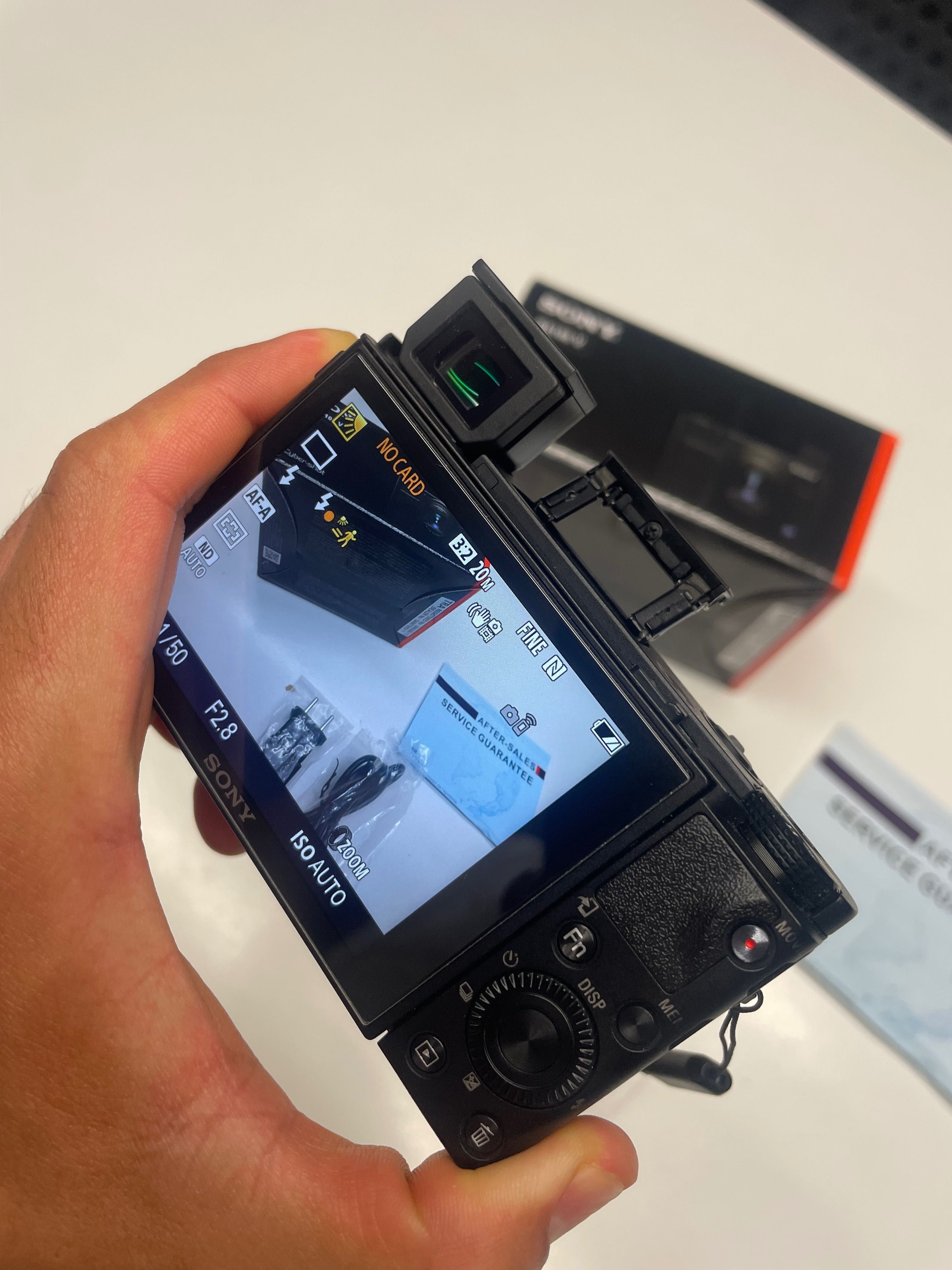 Sony RX100 Mark V Muito Pouco Uso