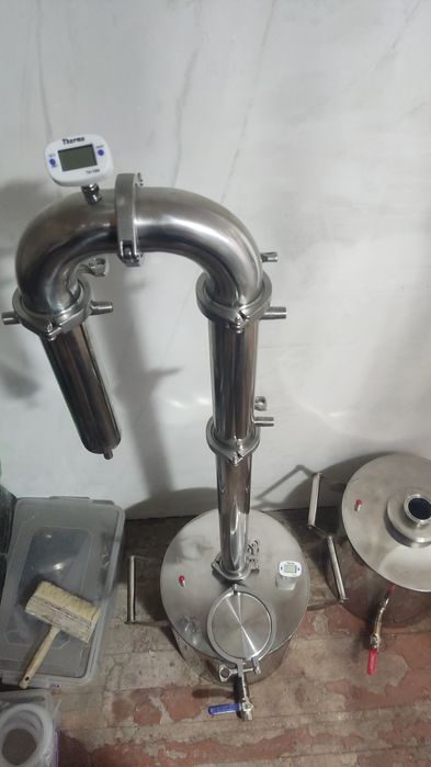 Перегонный куб автоклав дистилятор ректификацинная колонна аппарат