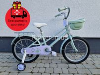 Дитячий алюмінієвий велосипед для 4-6 років Forte Iris Alu 18 green