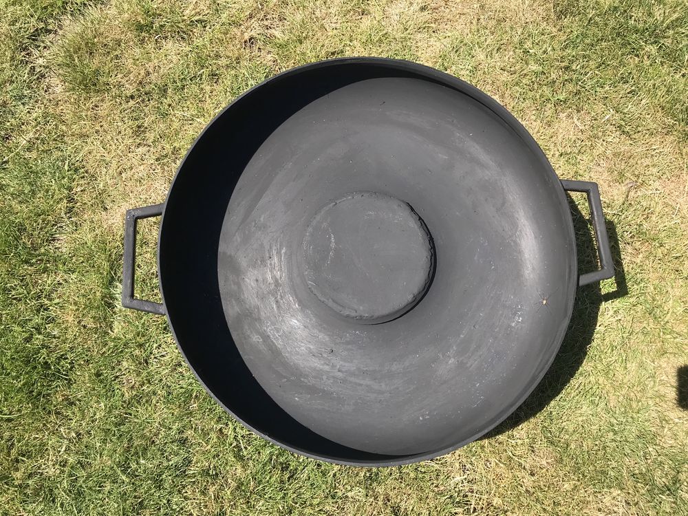 Palenisko do ogniska/grill gruba blacha średnica 60cm na nóżkach