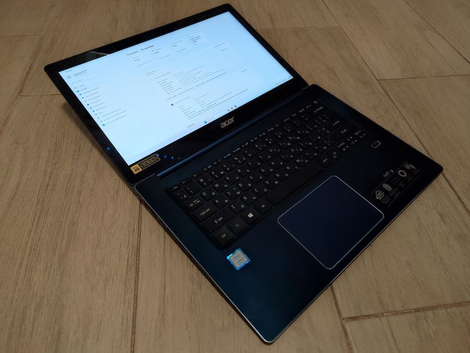 Acer Swift SF314-52 ssd 512gb / 8gb озу / i5 8250
