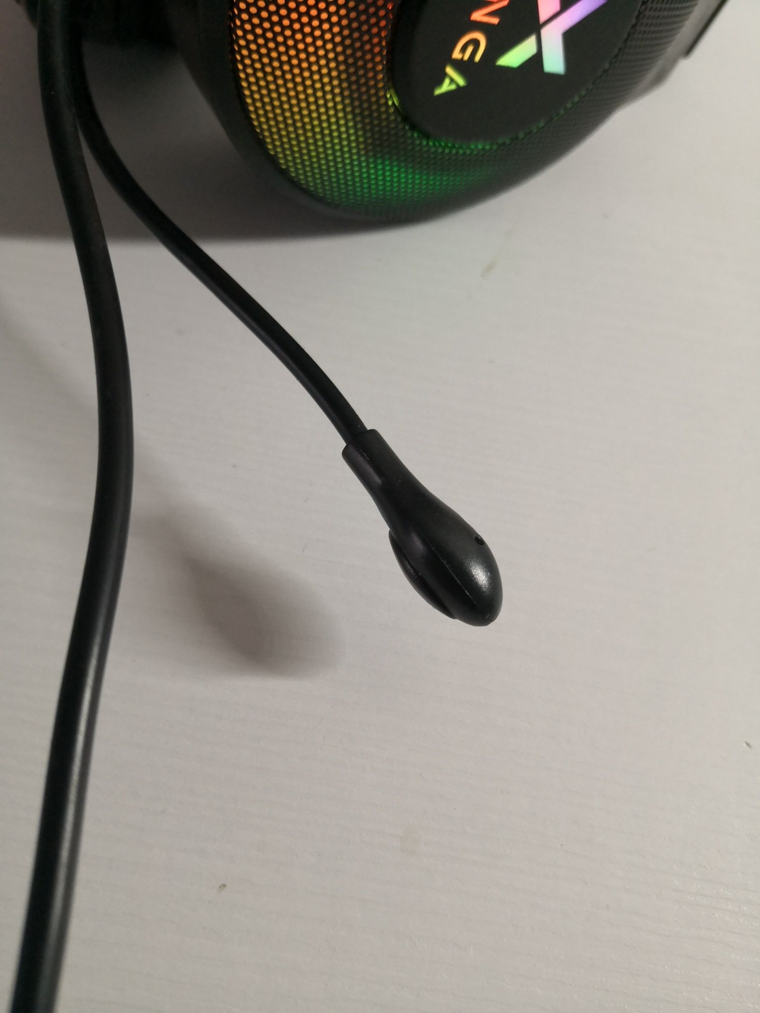 Навушники Vinga HSCU-100 Gaming LED Black